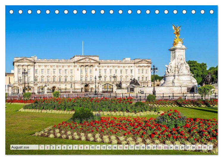 Produktbild: LONDON Magie einer Metropole (Tischkalender 2026 DIN A5 quer), CALVENDO Monatskalender