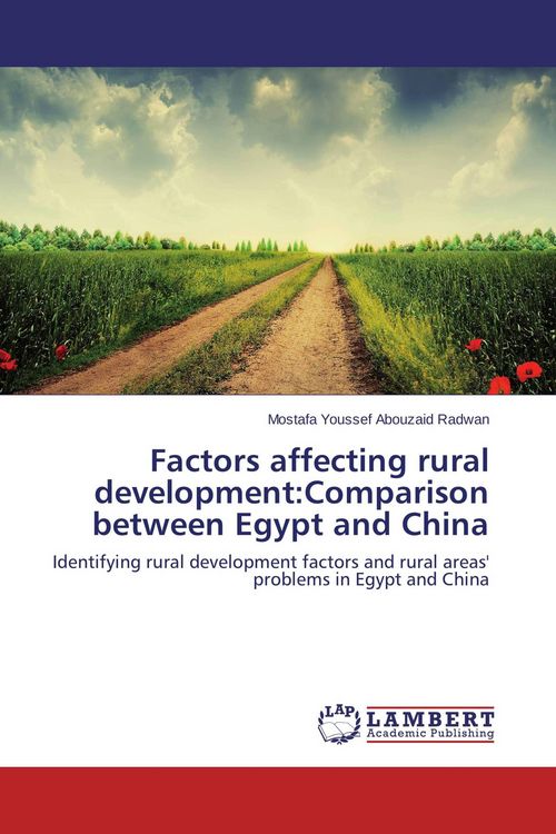 Produktbild: Factors affecting rural development:Comparison between Egypt and China