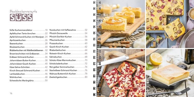 Produktbild: Blechkuchen: s&uuml;&szlig; und herzhaft