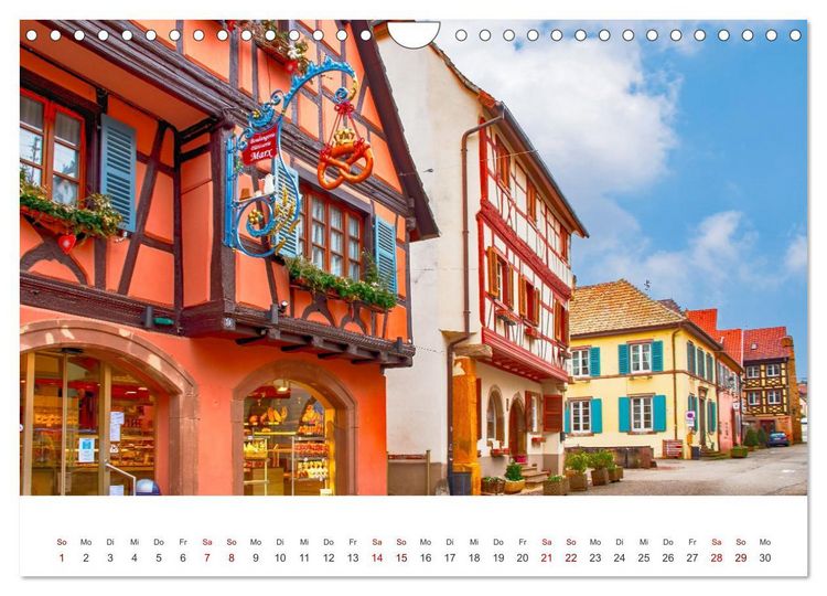 Produktbild: Eguisheim - M&auml;rchendorf im Elsass (Wandkalender 2026 DIN A4 quer), CALVENDO Monatskalender