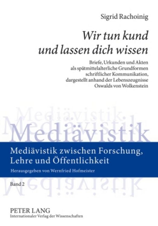 Produktbild: &laquo;Wir tun kund und lassen dich wissen&raquo;