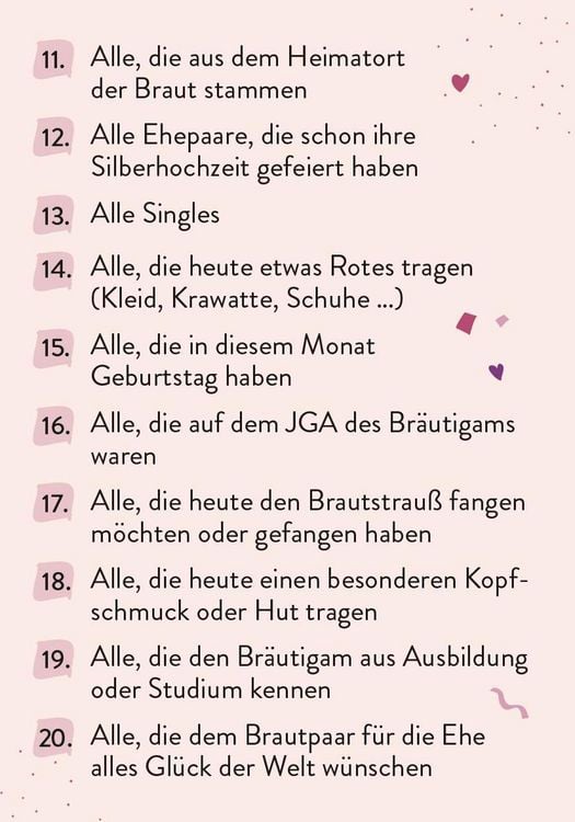 Produktbild: Wie gut kennt ihr eure G&auml;ste? Das Partyspiel f&uuml;r die Hochzeit