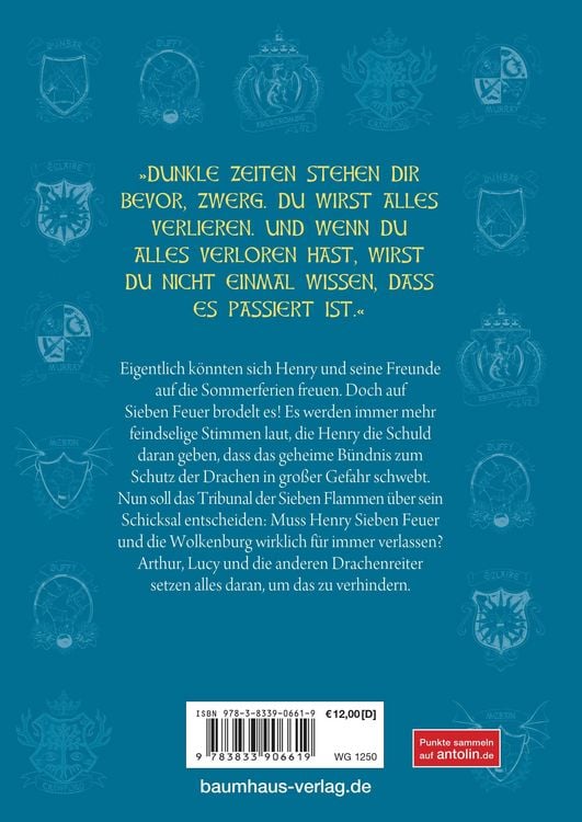 Produktbild: Die geheime Drachenschule - Das Tribunal der Sieben Flammen