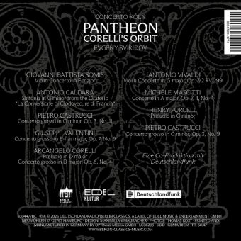 Produktbild: Concerto K&ouml;ln:Pantheon