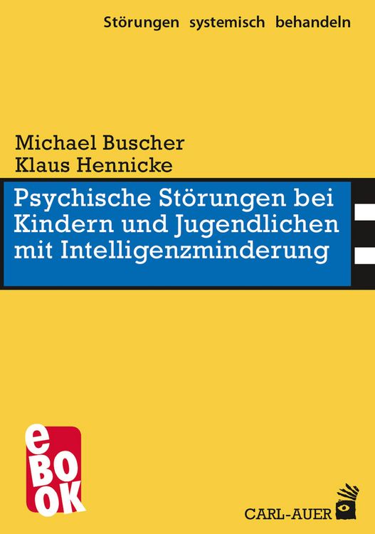 Produktbild: Psychische Störungen bei Kindern und Jugendlichen mit Intelligenzminderung