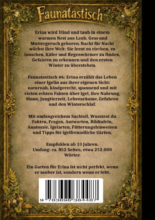 Produktbild: Faunatastisch&reg; #6: Erina Das geheime Leben der Igel