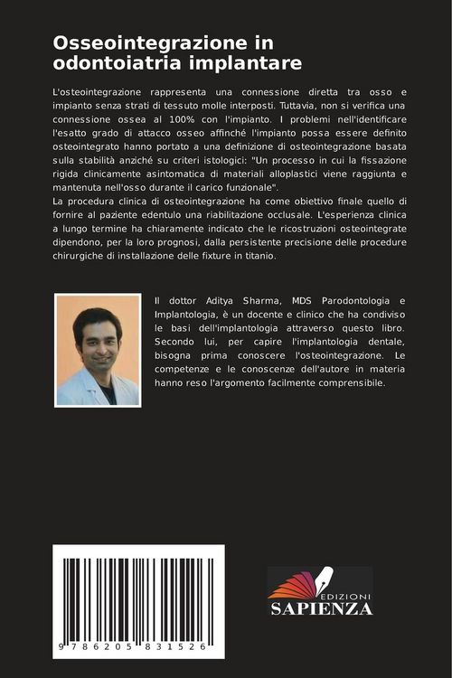 Produktbild: Osseointegrazione in odontoiatria implantare