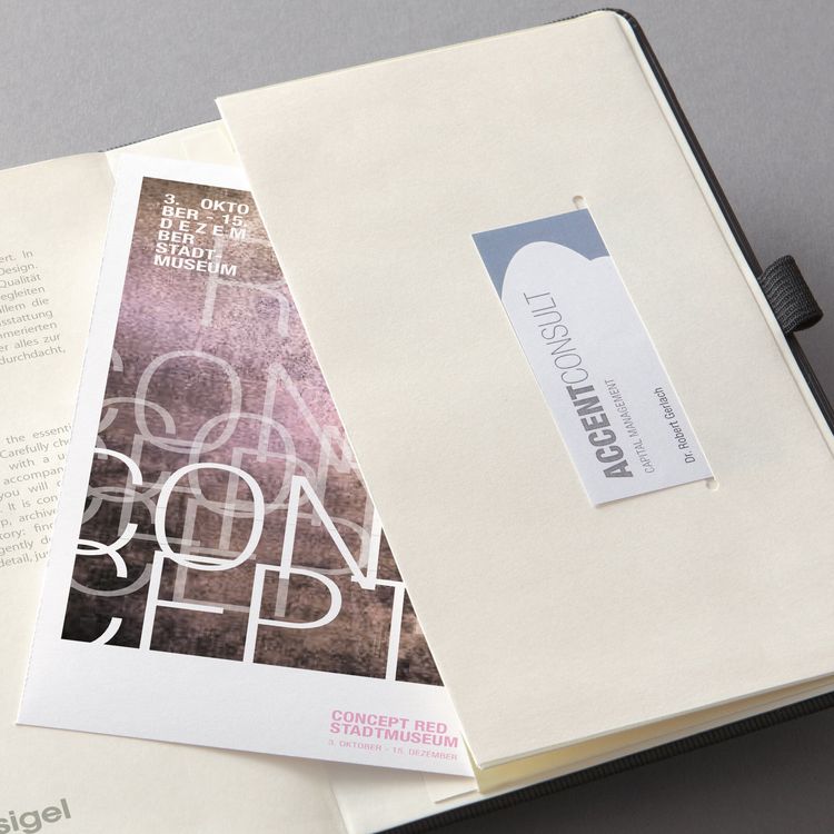 Produktbild: SIGEL C2710 Tageskalender Conceptum 2027, ca. A5, Hardcover, schwarz