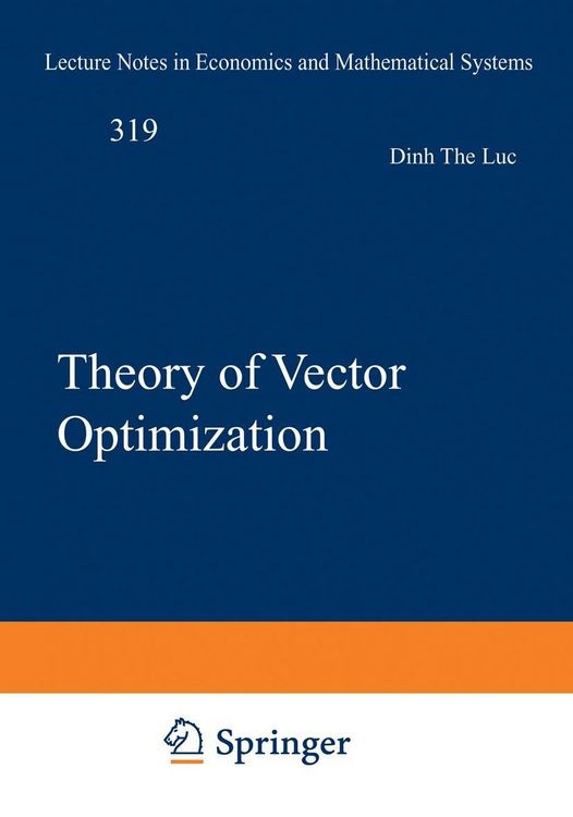 Produktbild: Theory of Vector Optimization