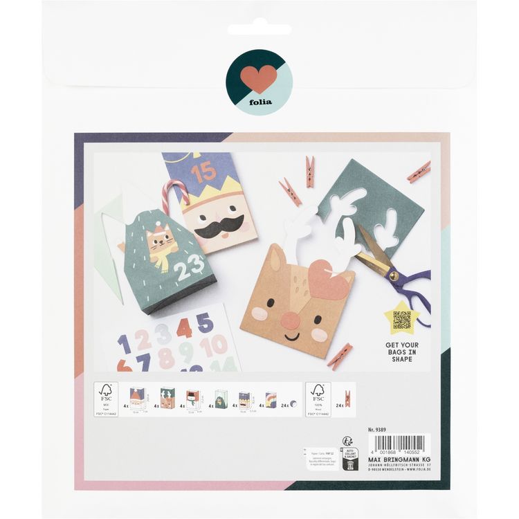 Produktbild: Adventskalender Santa & Friends