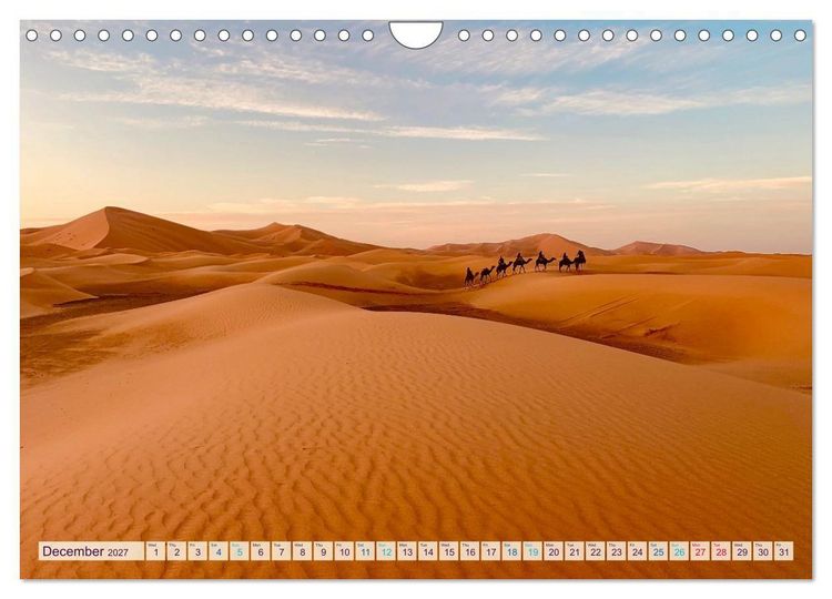 Produktbild: Marocco&rsquo;s Silent Desert (Wall Calendar 2027 DIN A4 landscape), CALVENDO 12 Month Wall Calendar