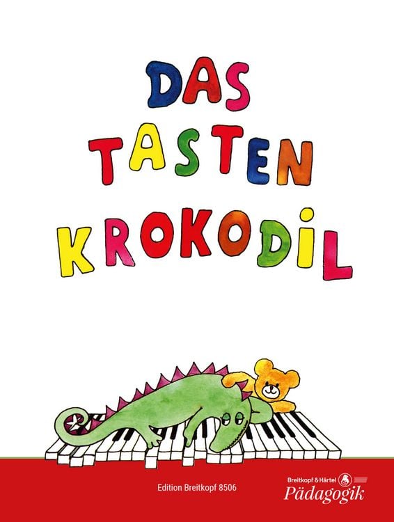 Produktbild: Das Tastenkrokodil - Leichte Klavierst&uuml;cke
