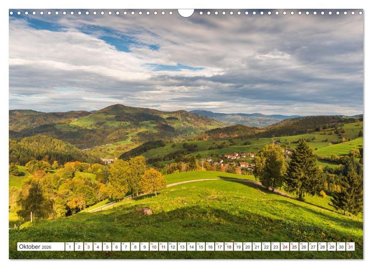 Produktbild: Schwarzwald (Wandkalender 2026 DIN A3 quer), CALVENDO Monatskalender