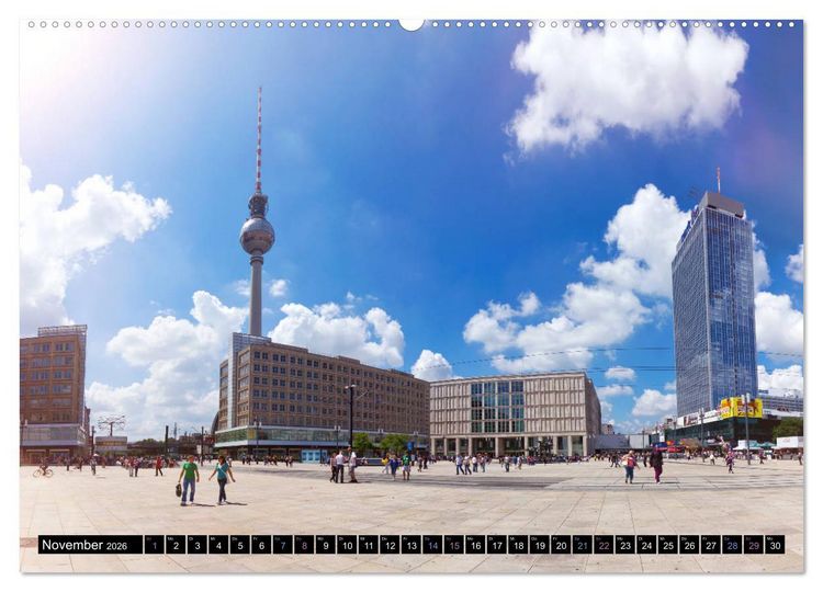 Produktbild: SOMMER IN BERLIN (Wandkalender 2026 DIN A2 quer), CALVENDO Monatskalender
