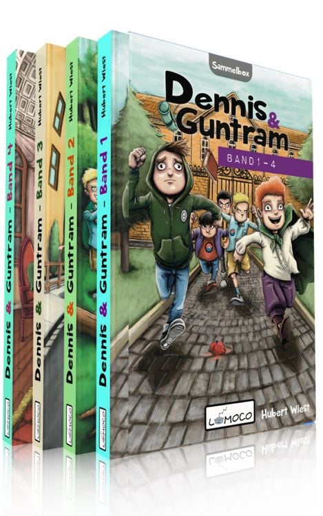 Produktbild: Dennis und Guntram - Sammelbox (Band 1-4)