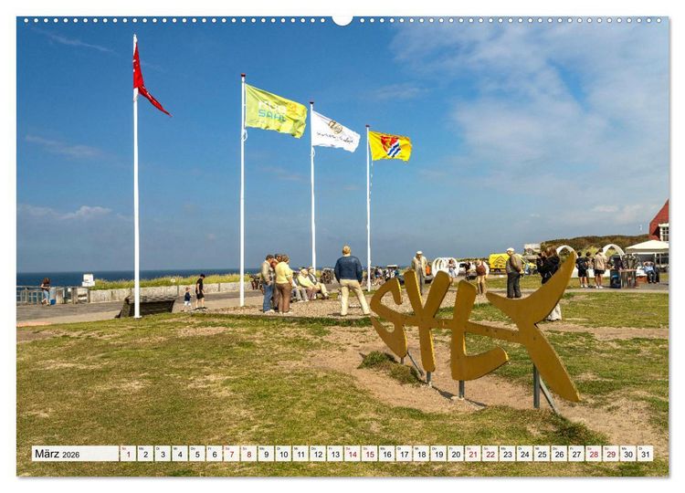 Produktbild: Deutschland - Insel Sylt (hochwertiger Premium Wandkalender 2026 DIN A2 quer), Kunstdruck in Hochglanz