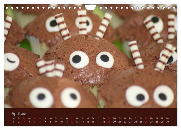Produktbild: Ein total s&uuml;&szlig;er Kalender (Wandkalender 2026 DIN A4 quer), CALVENDO Monatskalender