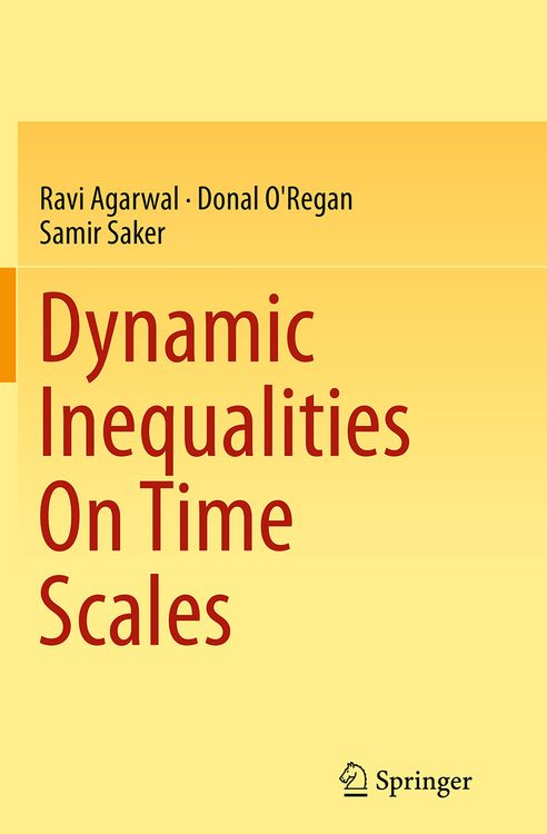 Produktbild: Dynamic Inequalities On Time Scales