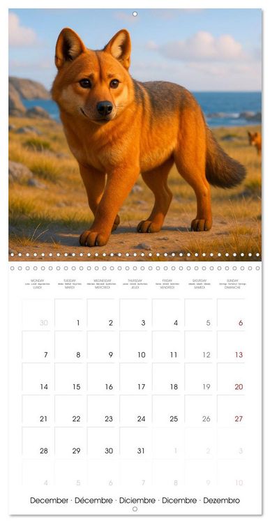 Produktbild: Species of the Past (Wall Calendar 2026 12 &times; 12 Inch) CALVENDO 12 Month Wall Calendar