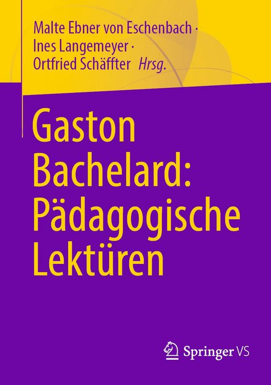 Produktbild: Gaston Bachelard: P&auml;dagogische Lekt&uuml;ren