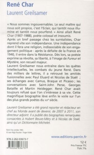 Produktbild: Ren&eacute; Char