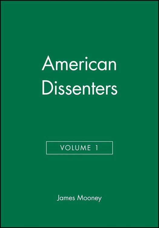 Produktbild: American Dissenters, Volume 1