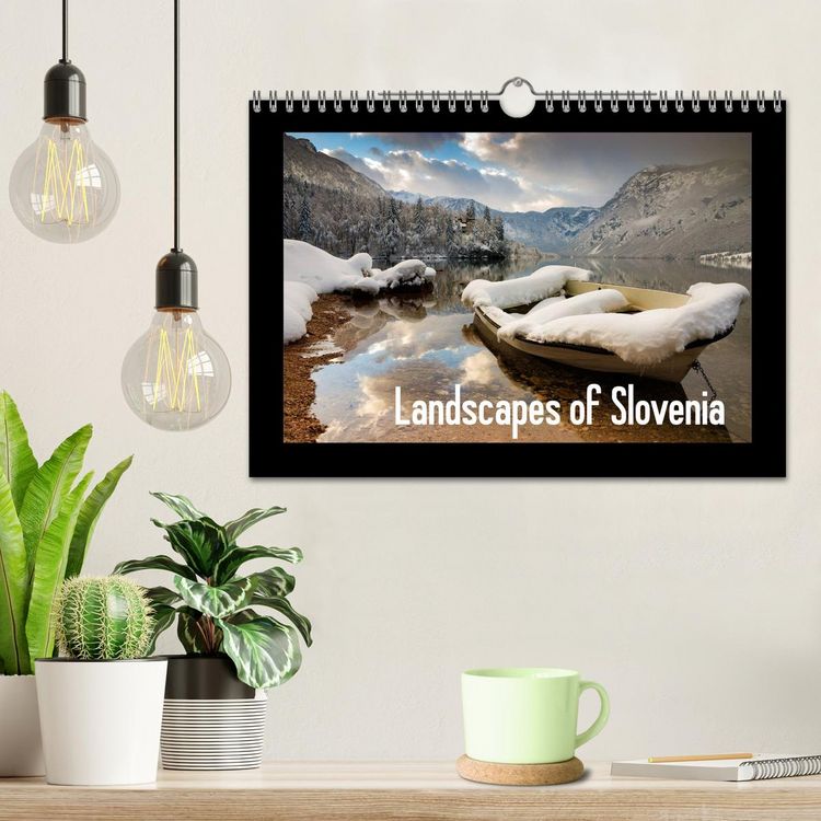 Produktbild: Landscapes of Slovenia (Wall Calendar 2026 DIN A4 landscape), CALVENDO 12 Month Wall Calendar