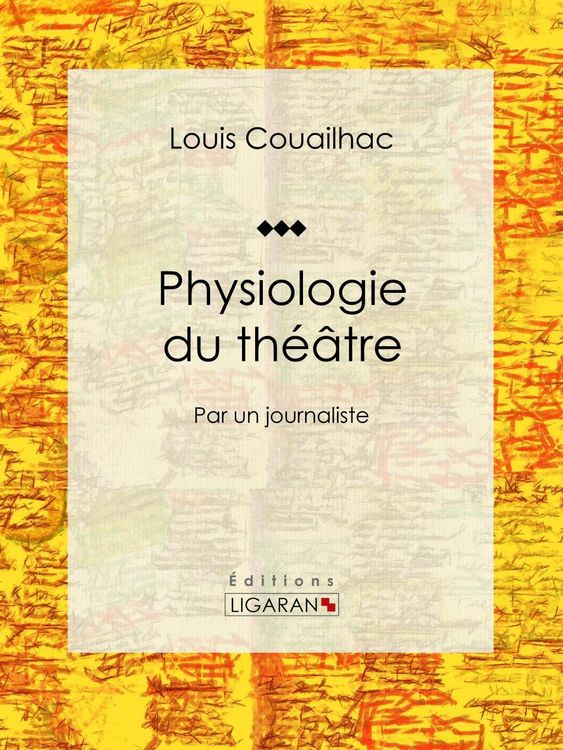 Produktbild: Physiologie du th&eacute;&acirc;tre