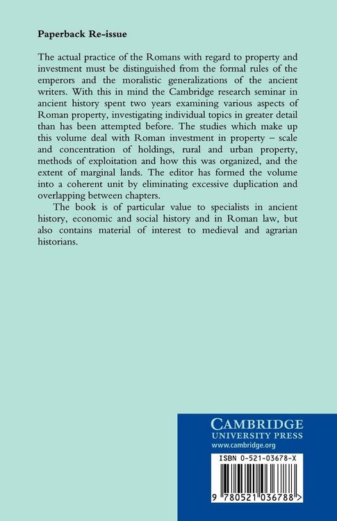 Produktbild: Studies in Roman Property