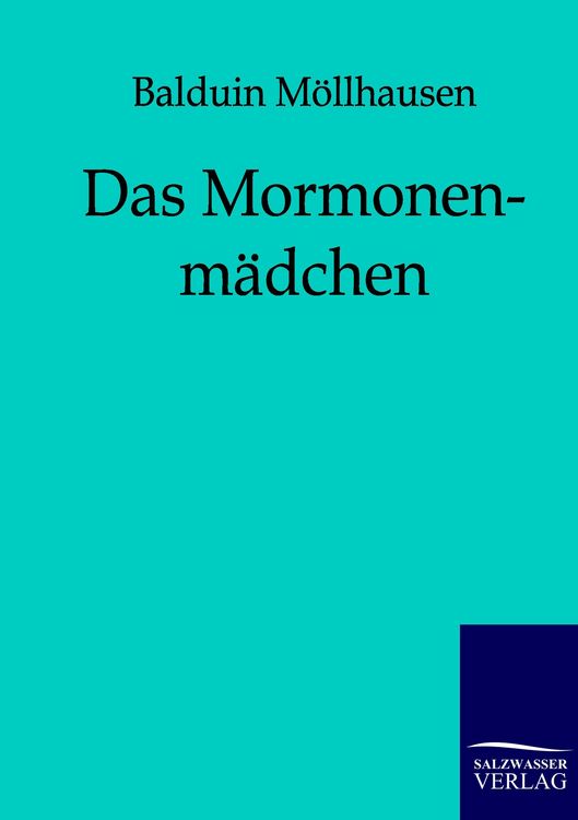 Produktbild: Das Mormonenm&auml;dchen