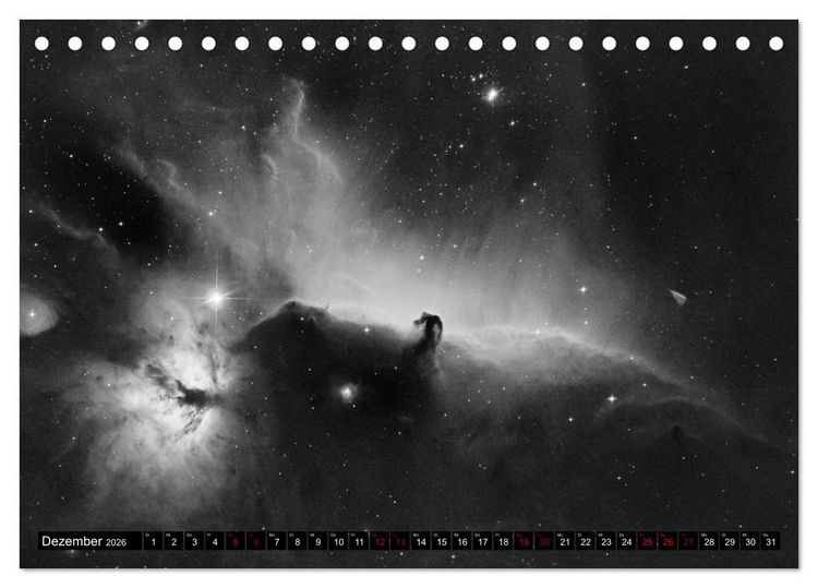 Produktbild: Ein Streifzug durch das Universum (Tischkalender 2026 DIN A5 quer), CALVENDO Monatskalender