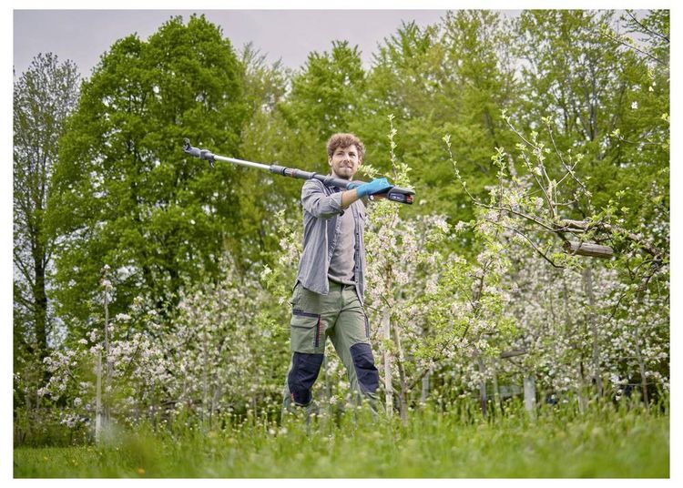 Produktbild: GARDENA 14776-55 HighCut 360/18V P4A solo Astschere