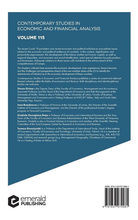 Produktbild: Economic Development and Resilience by EU Member States