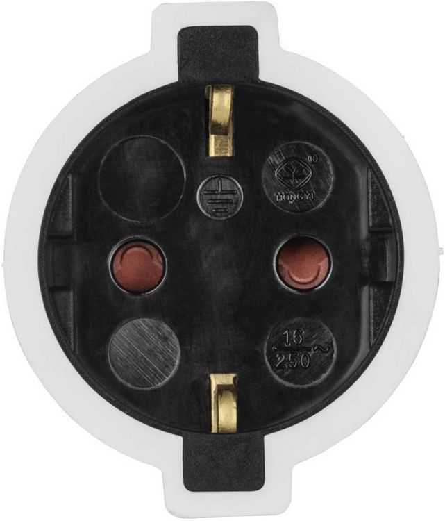 Produktbild: Hama 00133801 Strom Verl&auml;ngerungskabel Wei&szlig; 3.00 m H05VV-F 3G 1,5 mm&sup2;