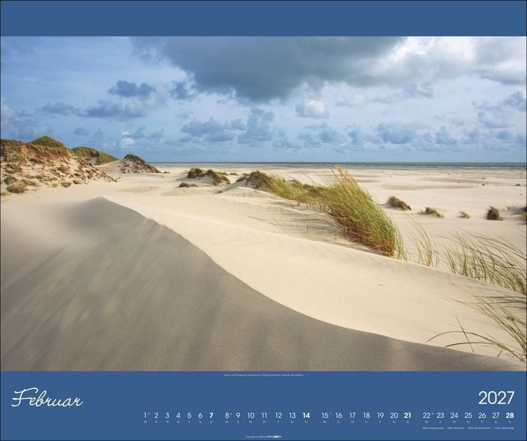 Produktbild: Nordsee Kalender 2027