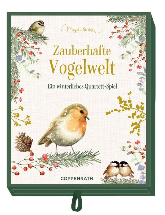 Produktbild: Schachtelsp.: Zauberh. Vogelwelt - winterl.Quartett (Bastin)