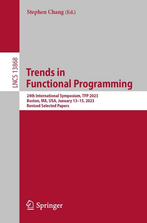 Produktbild: Trends in Functional Programming