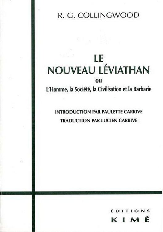 Produktbild: Le Nouveau Leviathan; l Homme, la Societe, la Civilisation et la