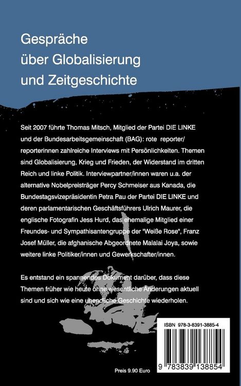 Produktbild: Gespr&auml;che &uuml;ber Globalisierung und Zeitgeschichte