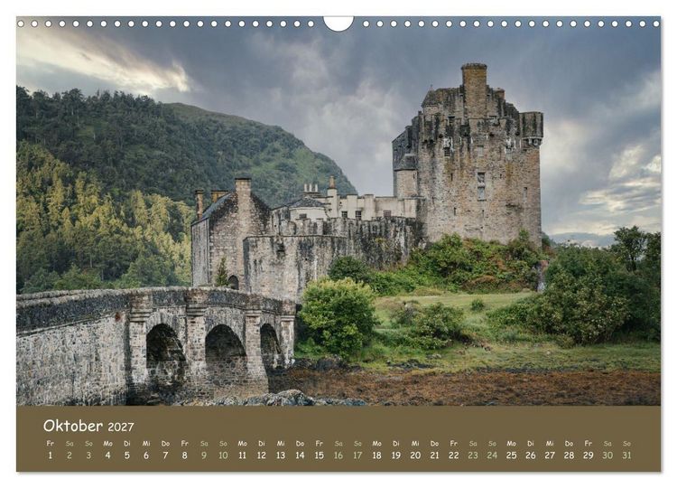 Produktbild: Schottland - Reise durch die Highlands und zur Isle of Skye (Wandkalender 2027 DIN A3 quer), CALVENDO Monatskalender