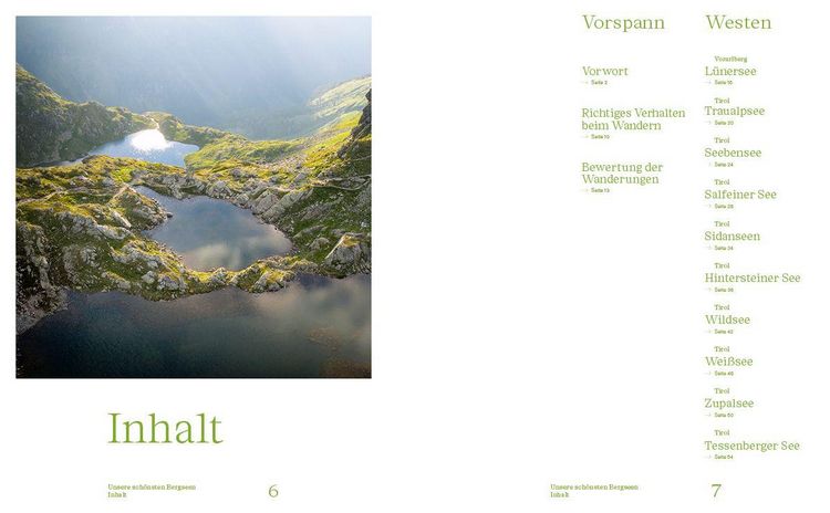Produktbild: Unsere sch&ouml;nsten Bergseen