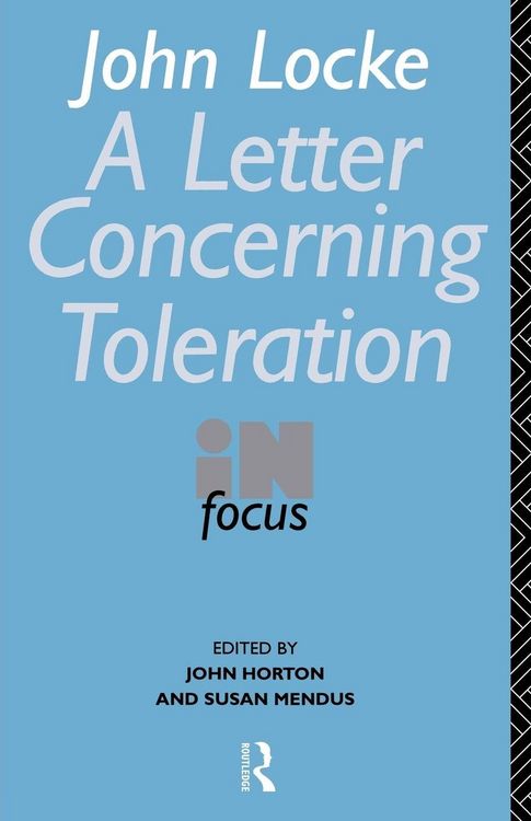 Produktbild: John Locke's Letter on Toleration in Focus
