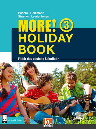 Produktbild: MORE! Holiday Book 3, mit App f&uuml;r Audiomaterial