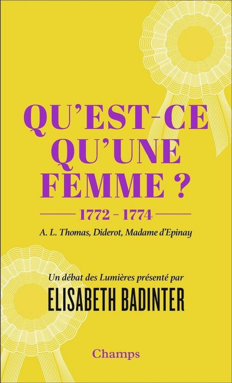 Produktbild: Qu'est-ce qu'une femme ? : 1772-1774