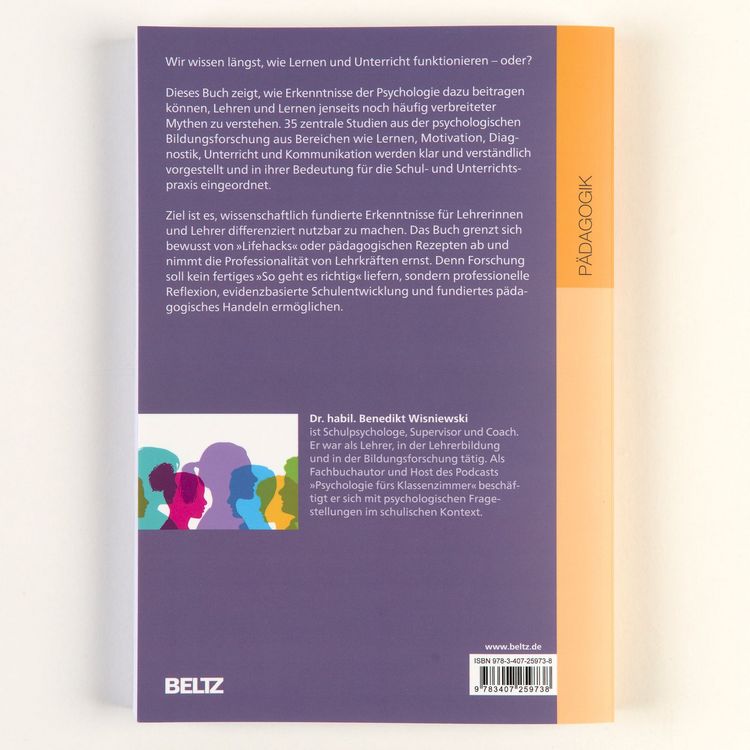 Produktbild: Psychologie f&uuml;rs Klassenzimmer