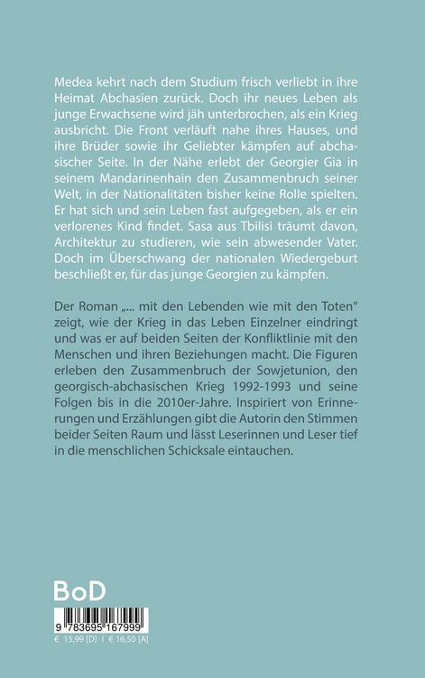 Produktbild: &hellip; mit den Lebenden wie mit den Toten
