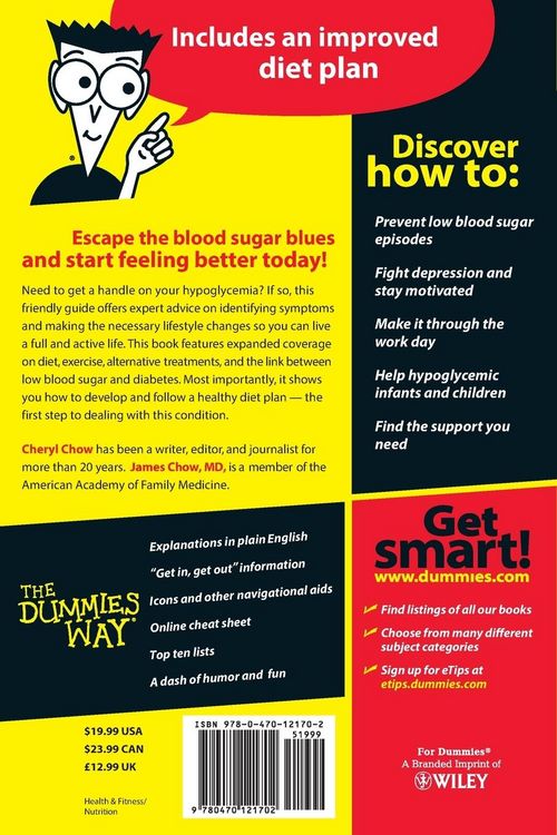 Produktbild: Hypoglycemia for Dummies