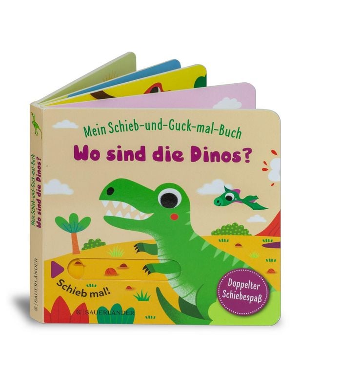 Produktbild: Mein Schieb & Guck-mal-Buch: Wo sind die Dinos?