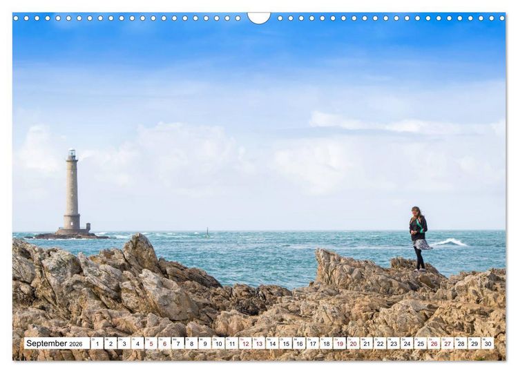Produktbild: Cotentin &ndash; unser St&uuml;ck vom Paradies (Wandkalender 2026 DIN A3 quer), CALVENDO Monatskalender