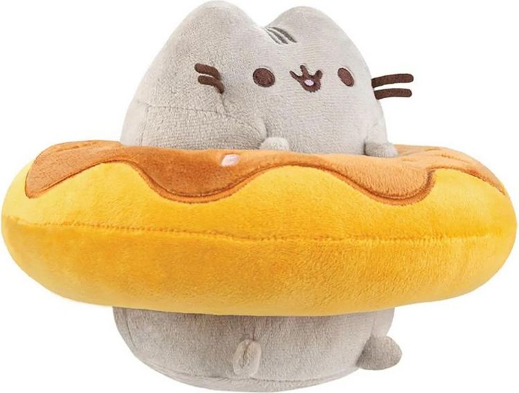 Produktbild: Aurora 61573 - Pusheen Chocolate Donut, Pl&uuml;schtier, ca. 18 cm